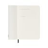 Moleskine dnevni planer 2026. meke korice crni 9x14cm 1