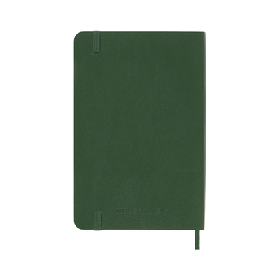 Moleskine dnevni planer 2026. meke korice zeleni 9x14cm 5