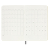 Moleskine dnevni planer 2026. meke korice crni 9x14cm 3