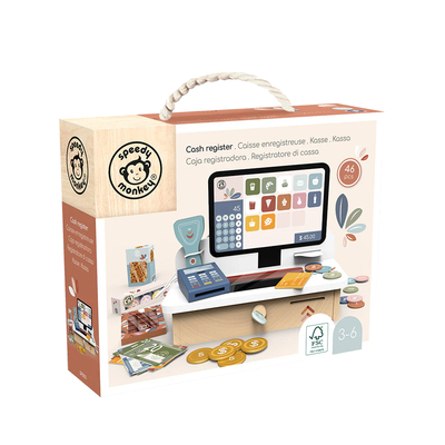 Speedy monkey drvena igra cash register
