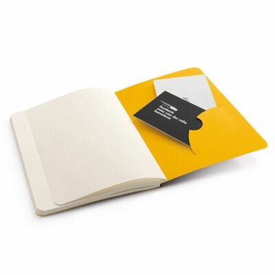 Leuchtturm1917 bullet journal pocket točkice yellow 2