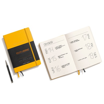 Leuchtturm1917 bullet journal a5 točkice black 1