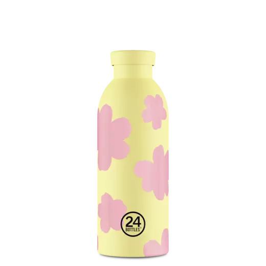 24 termos boca clima sanjiva žuta 500ml