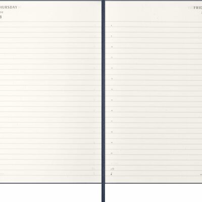 Moleskine planer dnevni tvrde korice 13x21 cm plavi 20263