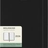 Moleskine planer tjedni tvrde korice 19x25 cm crni 2026