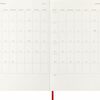 Moleskine planer tjedni meke korice 13x21 cm crveni 20264