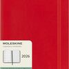Moleskine planer tjedni meke korice 13x21 cm crveni 2026