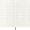 Moleskine planer tjedni horiz.meke korice 13x21 cm crni 20264