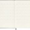 Moleskine planer tjedni tvrde korice 19x25 cm crni 20264