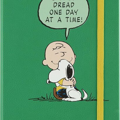 Moleskine planer dnevni tvrde korice 13x21 cm peanuts 2026