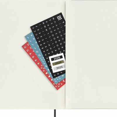 Moleskine planer tjedni meke korice 19x25 cm crni 20265