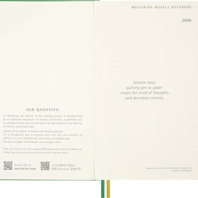 Moleskine planer dnevni tvrde korice 13x21 cm peanuts 20262