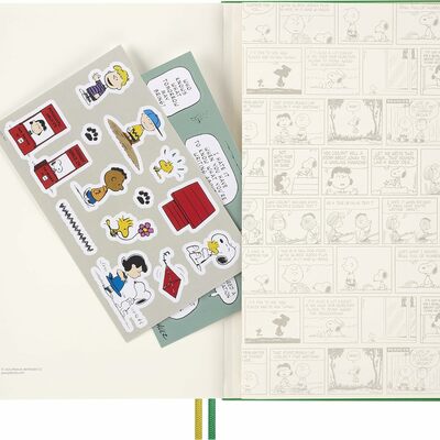 Moleskine planer dnevni tvrde korice 13x21 cm peanuts 20265