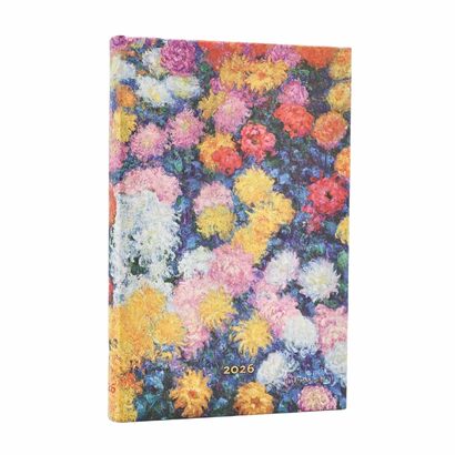 Paperblanks planer tjedni 2026 monetove krizanteme 9,5x14cm