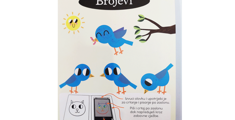 Vježbenica lcd ploča brojevi4