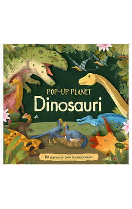 Pop up planet dinosauri