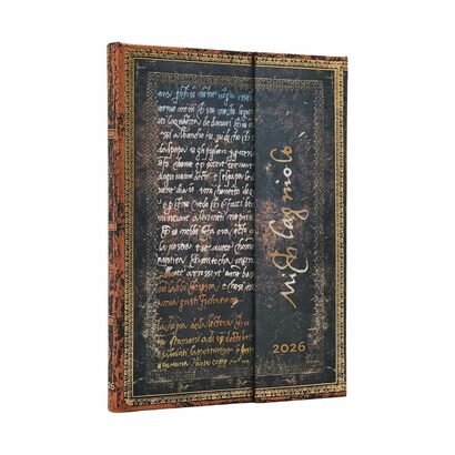Paperblanks planer tjedni 2026 midi michelangelo 13x19cm