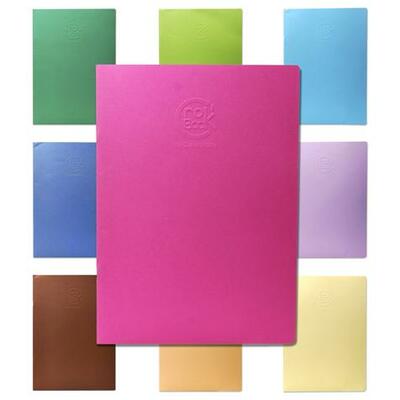 Clairefontaine bilježnica crok'book a4 90gr mix boja