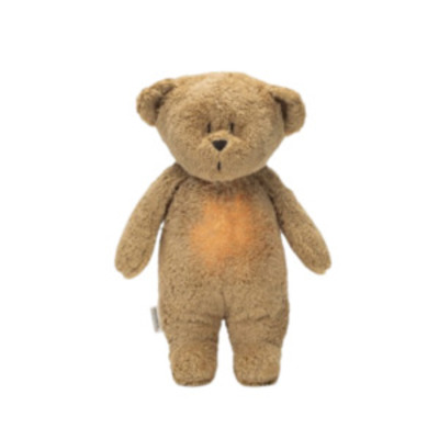 Moonie dječji medvjedić od organskog pamuka cappuccino