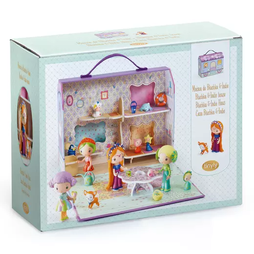 Djeco tinyly kućica s lutkicom blushka & indie2