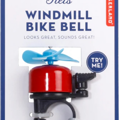 Kikkerland zvonce za bicikl s vjetrenjačom1