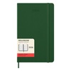 Moleskine planer dnevni tvrde korice 13x21 cm zeleni 2026