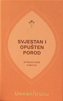 Afirmacijske kartice svjestan i opušten porod