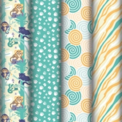 Clairefontaine omotni papir jungle 2x0,7m