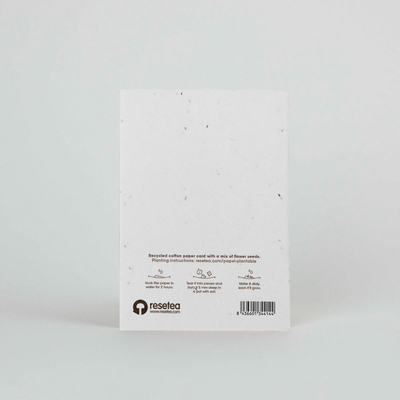 Resetea čestitka za uzgoj sobne biljke may nature be with you 1