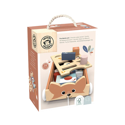 Speedy monkey drvena igra fox blocks