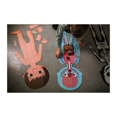 Janod edukativne puzzle ljudsko tijelo 4