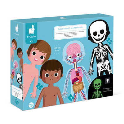 Janod edukativne puzzle ljudsko tijelo