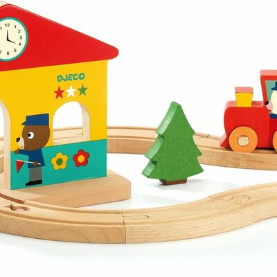 Djeco mini kolodvor 1