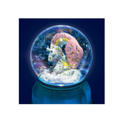 Djeco noćna lampa snježna kugla jednorog 1