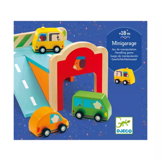 Djeco mini garaža 1
