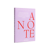 Printworks bilježnica just a note 19x23cm ljubičasta
