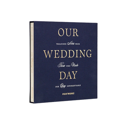 Printworks knjiga gostiju our wedding day