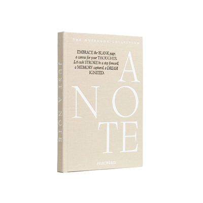 Printworks bilježnica just a note 19x23cm bež