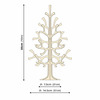 Lovi božićno drvce natural wood 25cm 1