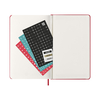 Moleskine dnevni planer 2026 tvrde korice 13x21 cm crveni 4