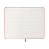 Moleskine dnevni planer 2026 tvrde korice 13x21 cm crveni 3