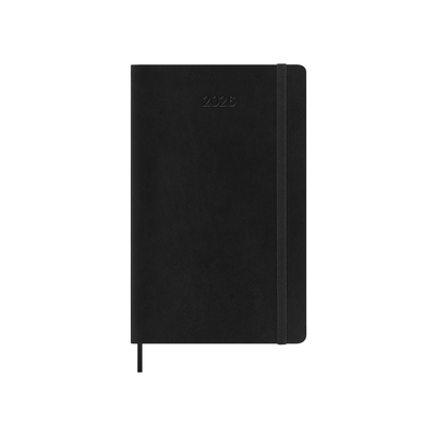 Moleskine planer dnevni meke korice 13x21 cm crni 2026