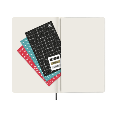 Moleskine planer dnevni meke korice 13x21 cm crni 2026 4