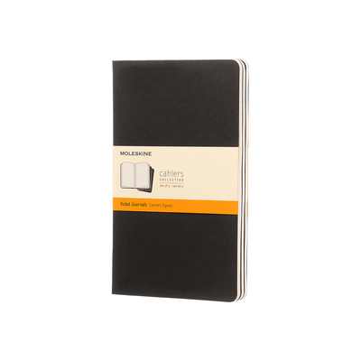 Moleskine bilježnica cahier crte crna 3 kom
