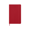 Moleskine dnevni planer 2026 tvrde korice 13x21 cm crveni