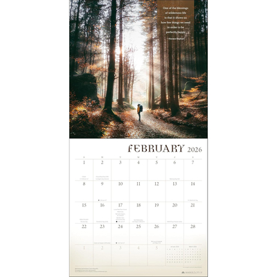 Wanderlust kalendar 2026 2