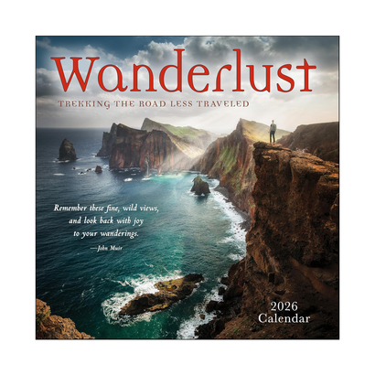 Wanderlust kalendar 2026