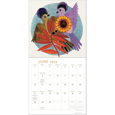 Feathered friends kalendar 2026 2