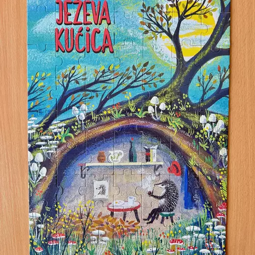Puzzle ježeva kućica2