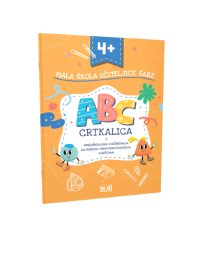 Mala škola učiteljice sare crtkalica